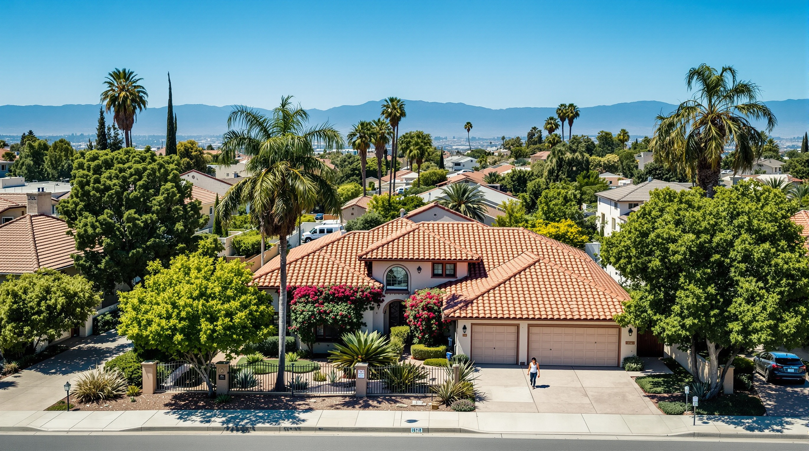 buying a home in San Diego illustration