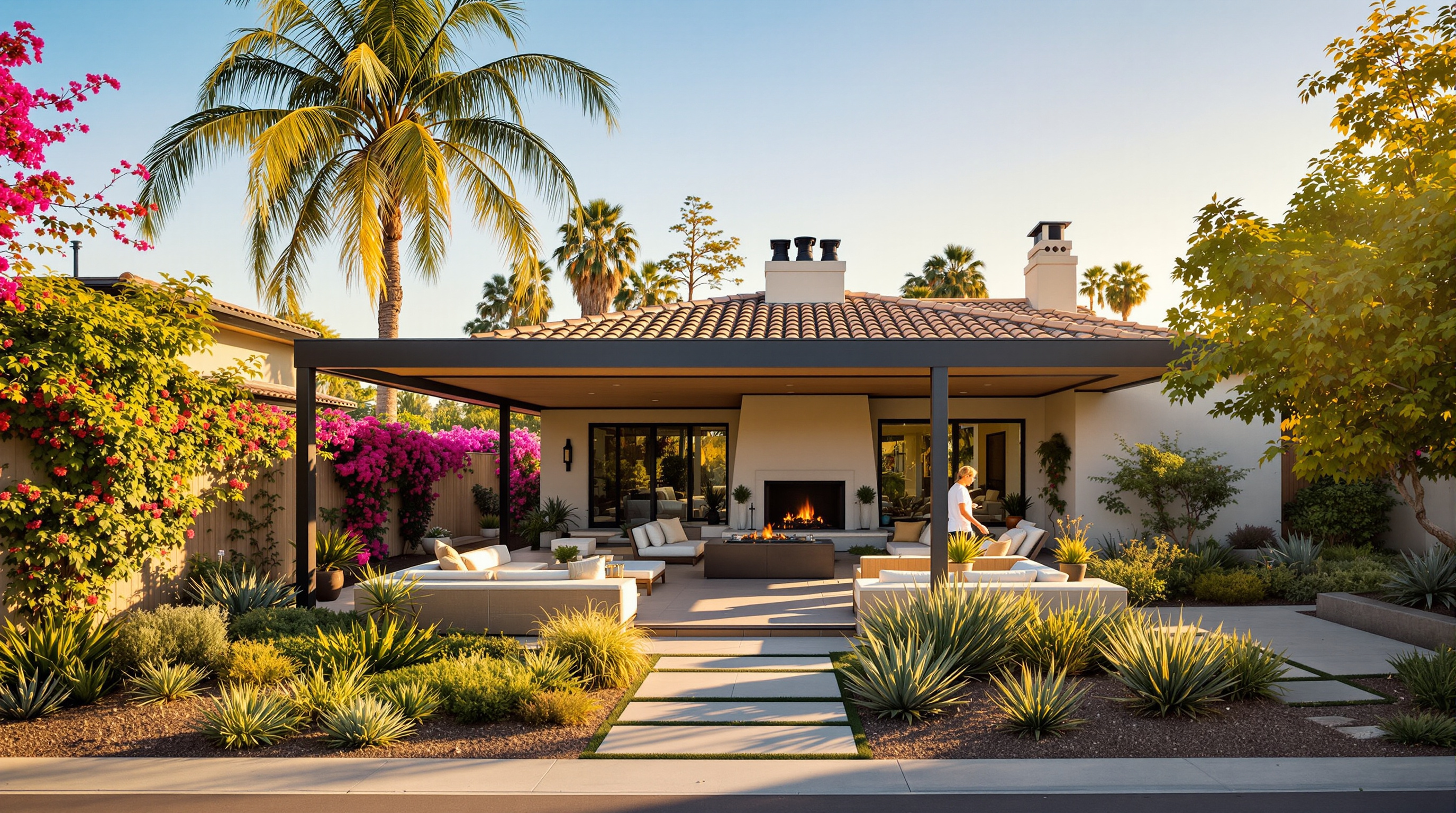 home renovation san diego illustration